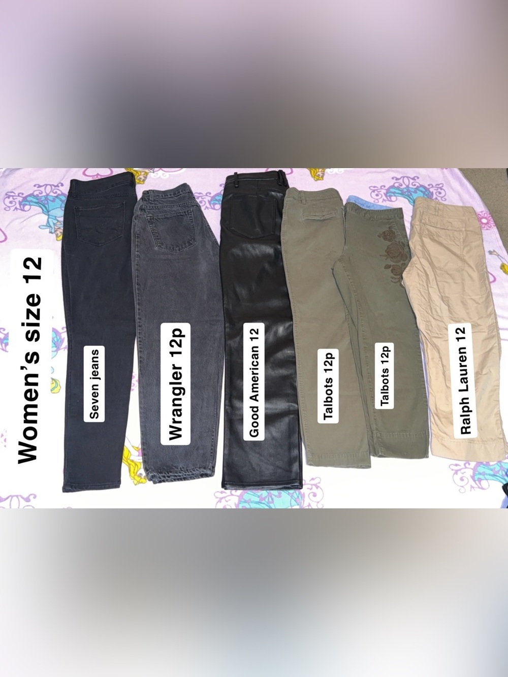 Women’s size 12 jeans/pants bundle